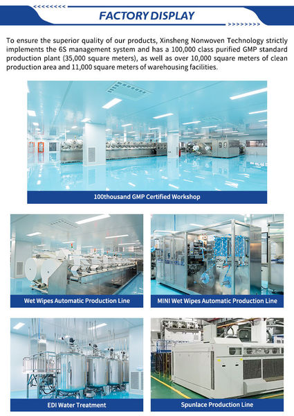 Xinsheng Nonwovens Technology Ltd. productielijn van de fabrikant